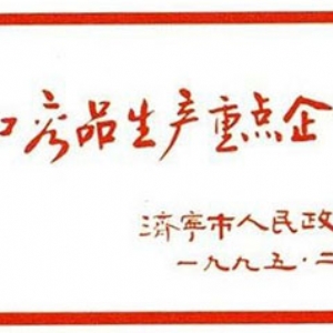 出口产品生产重点企业