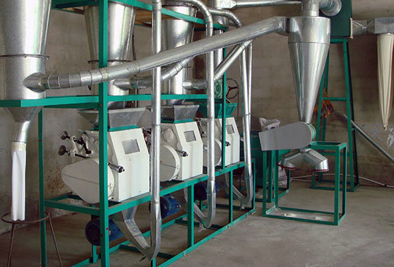 石磨面粉机成套设备